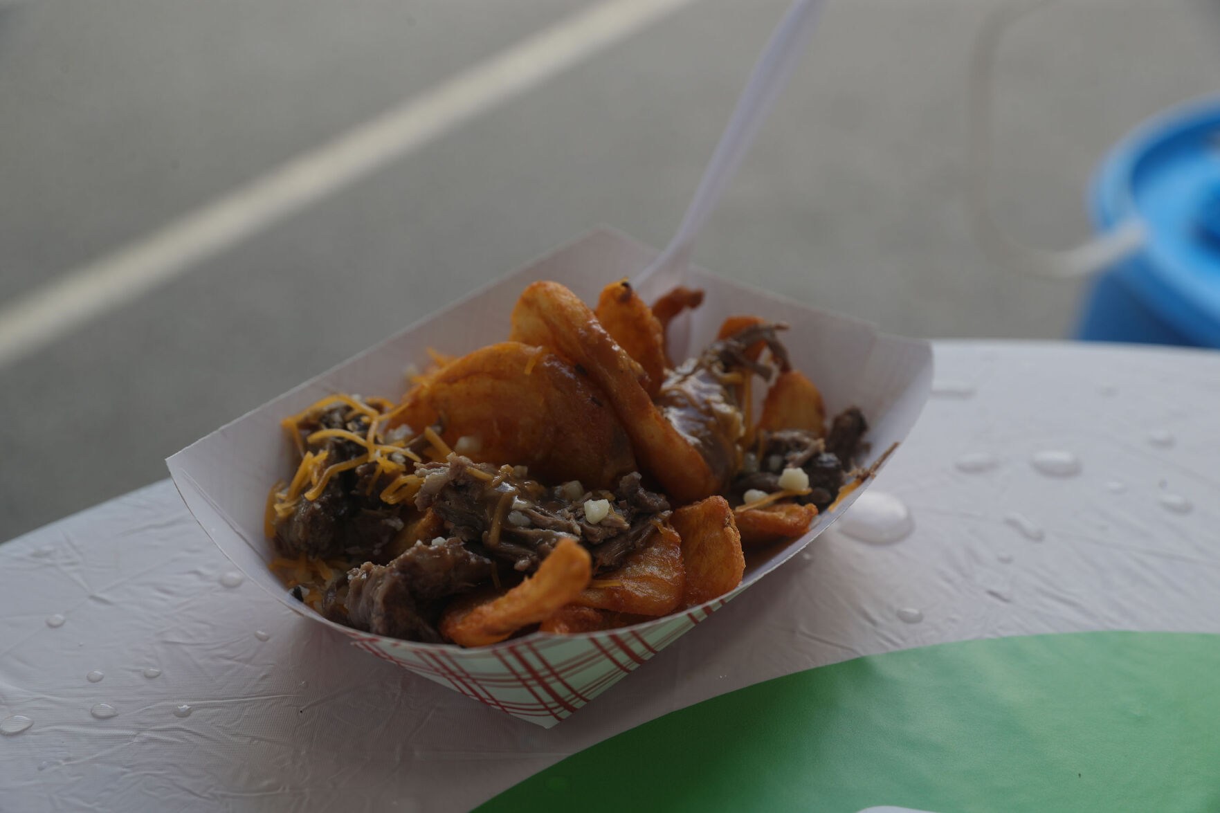 Taste of Buffalo critic choice award short Rib Poutine